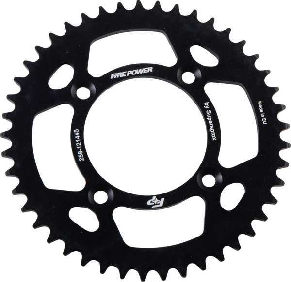 REAR SPROCKET ALUMINUM 45T BLK | FPA-1214-45-BLK