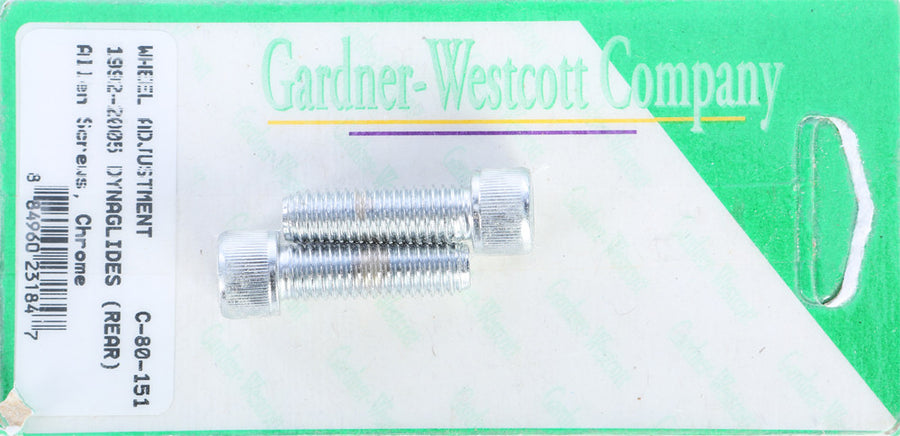 REAR WHEEL ADJUSTMENT BOLTS 92-06 DYNA MODELS REAR | C-80-151