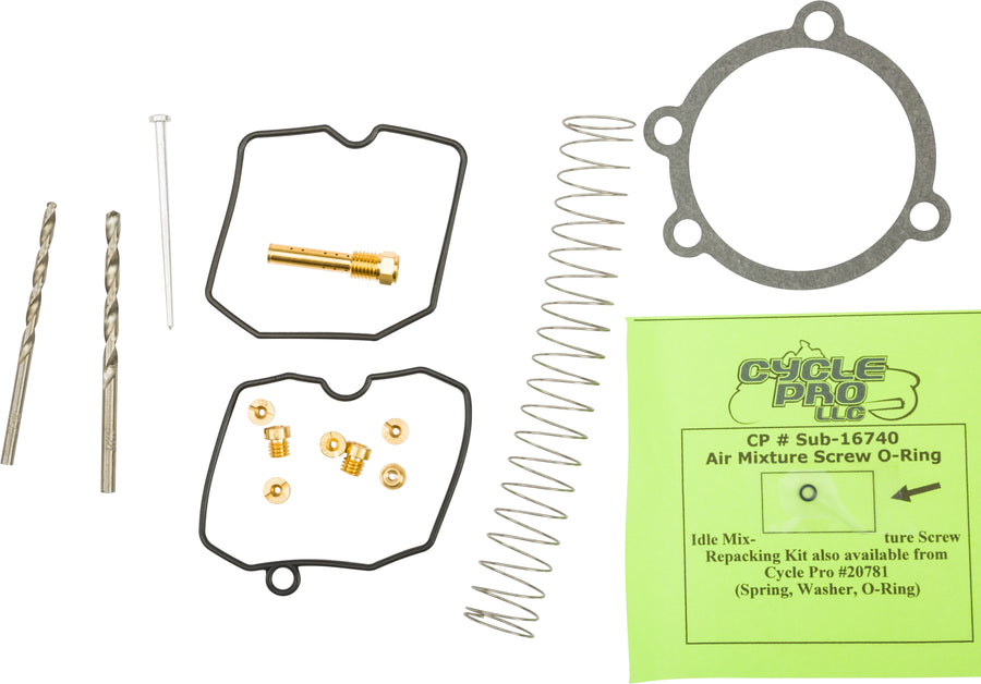 KEIHIN CV CARB RECALIBRATION TUNER KIT W/GASKETS