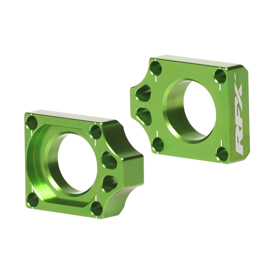 REAR AXLE BLOCKS GREEN KAW | FXAB 20100 99GN