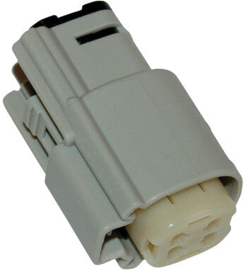4-PIN FEMALE CONNECTOR GREY HD 72444-07GY 07-UP | NM-33472-4002