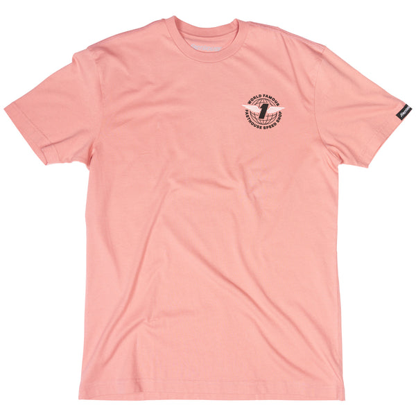 RENOWN SS TEE DUSTY PINK