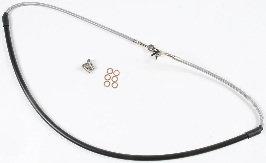 STEEL BRAKE LINE FRONT KAW | FK003D187-1