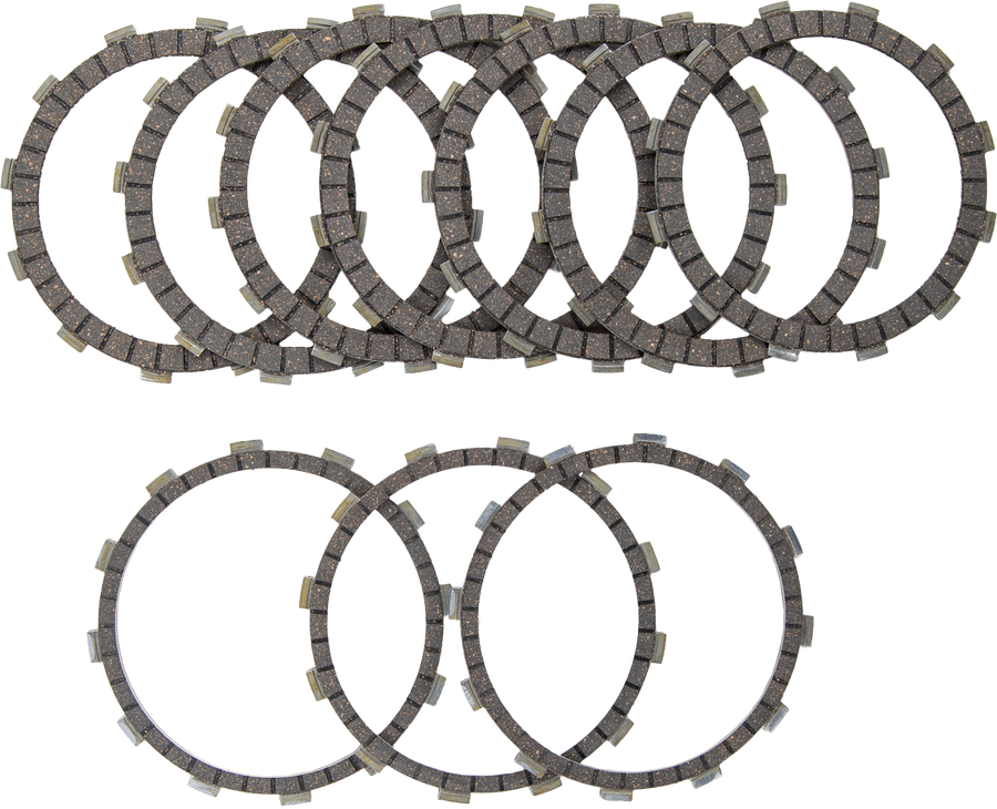 ORGANIC CLUTCH FRICTION PLATES SET | HD7007