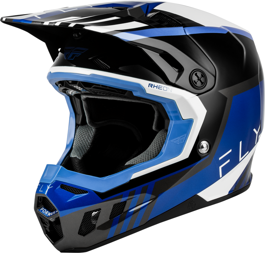 FORMULA CC STRIKE HELMET BLACK/BLUE/GREY/WHITE
