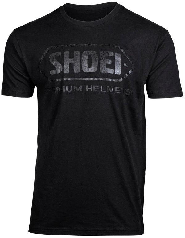 SHOEI TEE BLACK BLACK