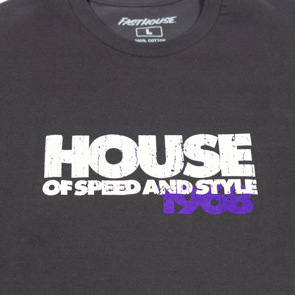 THE HOUSE TEE GRAPH BLACK