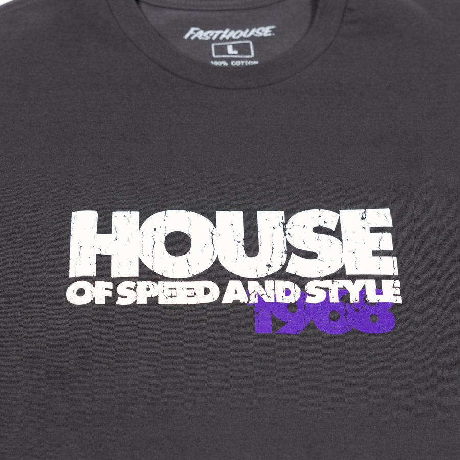 THE HOUSE TEE GRAPH BLACK