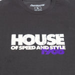 THE HOUSE TEE GRAPH BLACK