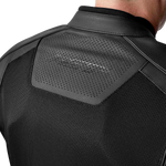 S1 D3O MESH LEATHER JACKET BLACK XS