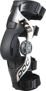 K8 2.0 KNEE BRACE LT CARBON/SILVER