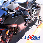 FRAME SLIDERS NO CUT BLACK KAW
