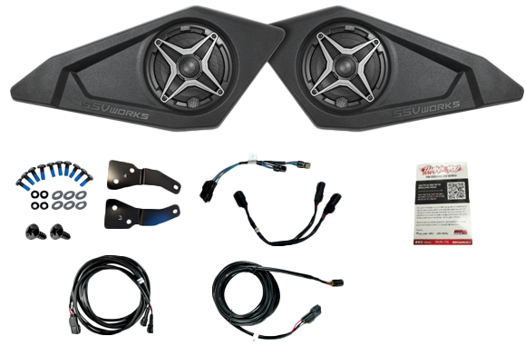 FRONT DOOR SPEAKERS W/ SSV A-SPEC SPEAKERS | MAVR-PHZ+DFA