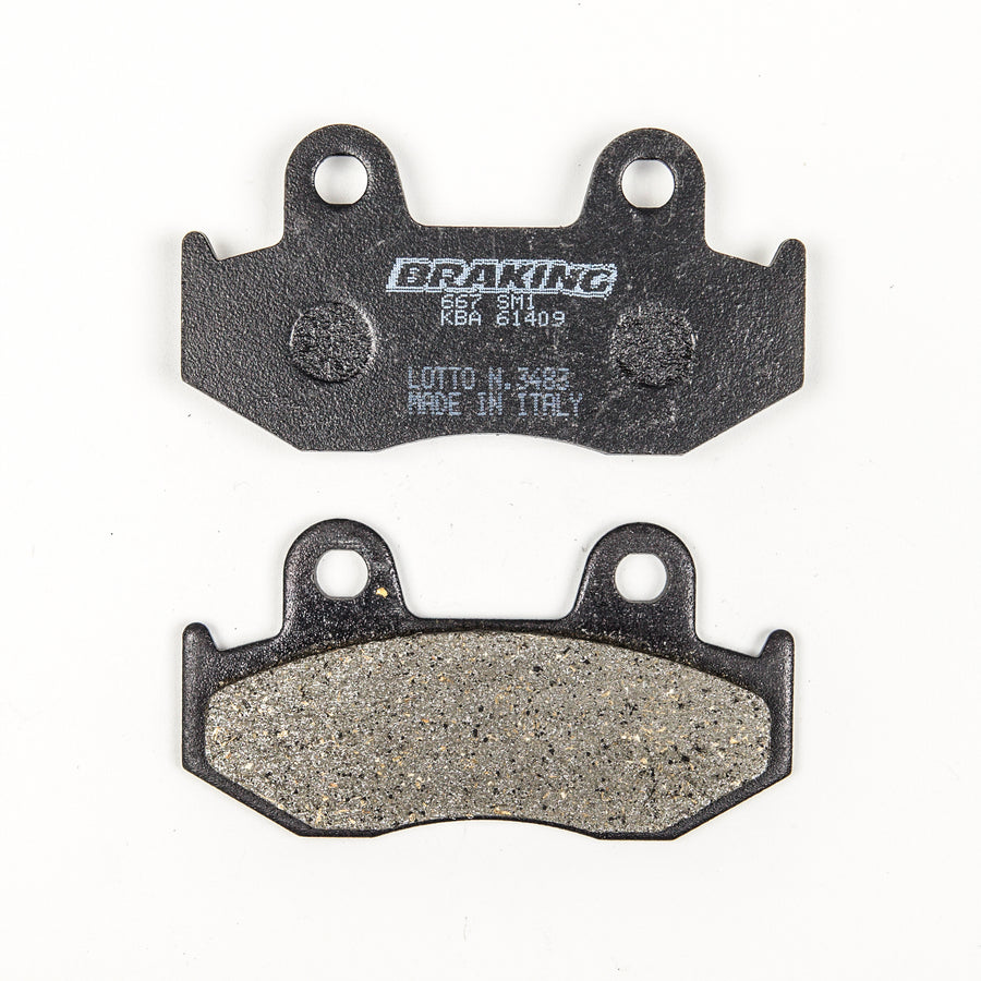 BRAKE PAD SET SEMI-METALLIC