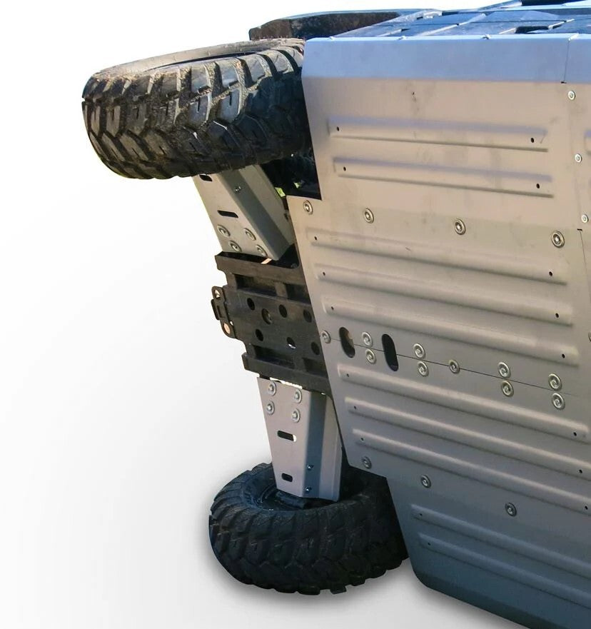 REAR A-ARM GUARDS ALLOY KAW