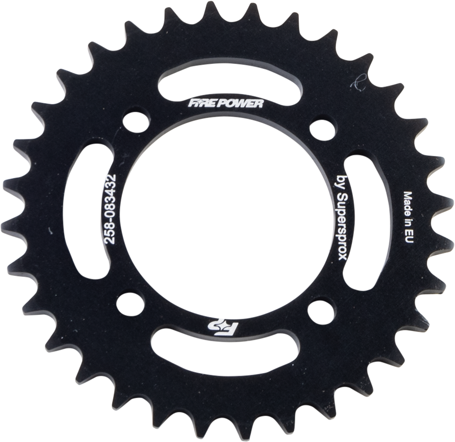 REAR SPROCKET ALUMINUM 32T BLK | FPA-834-32-BLK