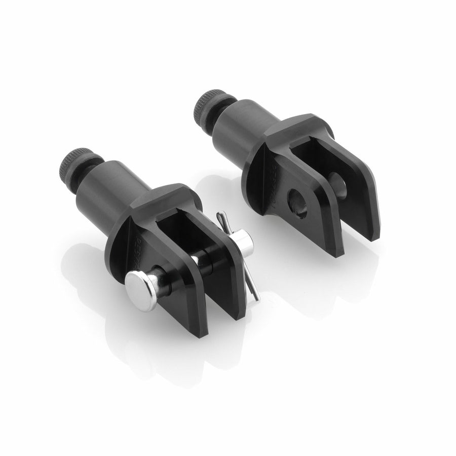 FOOTPEG MOUNT KIT RIDER BLACK PR | PE679B