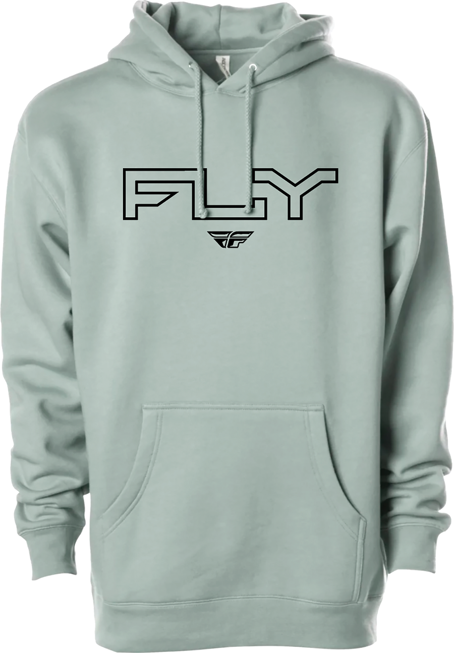 FLY EDGE HOODIE DUSTY SAGE