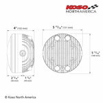 GH-01 LED HEADLIGHT 5.75 IN | GA034000