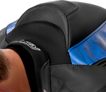 TRACTECH EVO D3O JACKET BLK/BLUE LEATHER