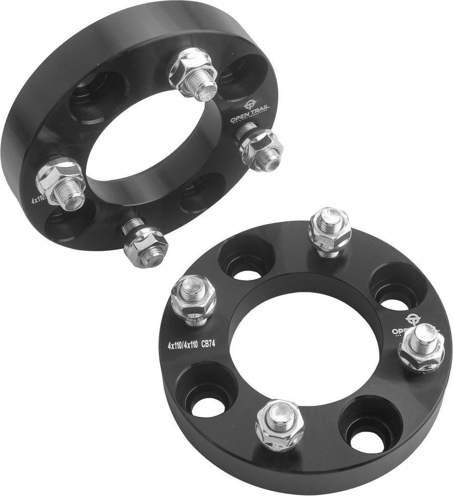 WHEEL SPACER 1" 4/110 STUD: 10MM X 1.25MM | AC-06650BK
