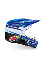 S-M3 FALCON YTH HLMT ECE06/DOT BLU/WH/BLK/PINK FL/YL FL GL YS