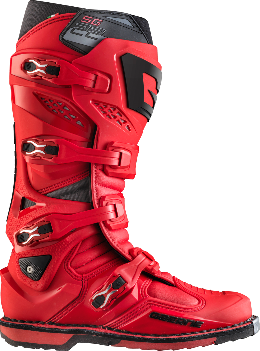 SG22 BOOTS RED SZ 07