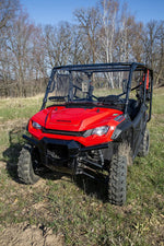 POLY FRONT WINDSHIELD FULL FIXED VENTED HON | 2795