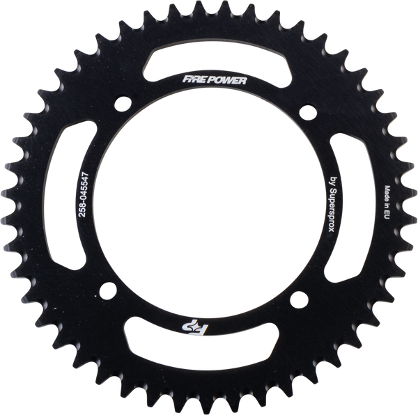 REAR SPROCKET ALUMINUM 47T BLK | FPA-455-47-BLK