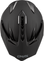 GM-11S SNOW HELMET W/ ELEC SHIELD MATTE BLACK 3X