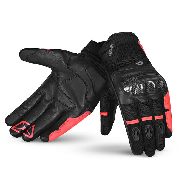 SONIC-FLO BLK/FLO RED