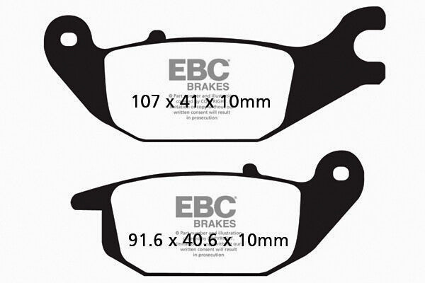 BRAKE PADS ORGANIC