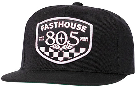 805; PITSTOP HAT BLACK