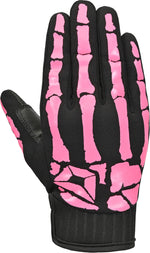 STD ISU BONE GLV BLK/PNK