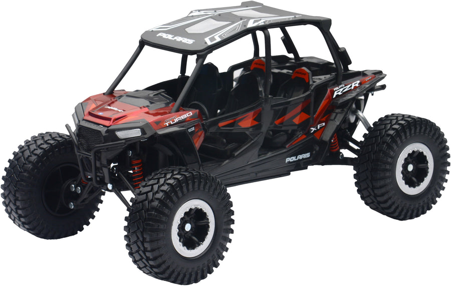 REPLICA 1:18 UTV POLARIS RZR 4 TURBO XP RC RED | 57976B