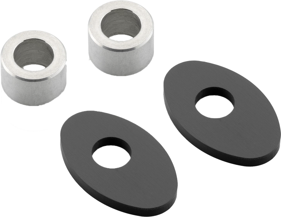 TURN SIGNAL MOUNTING KIT 2 PCS BLACK | FR230B