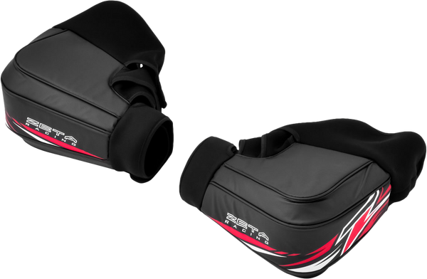 HAND WARMERS BLACK/RED PR