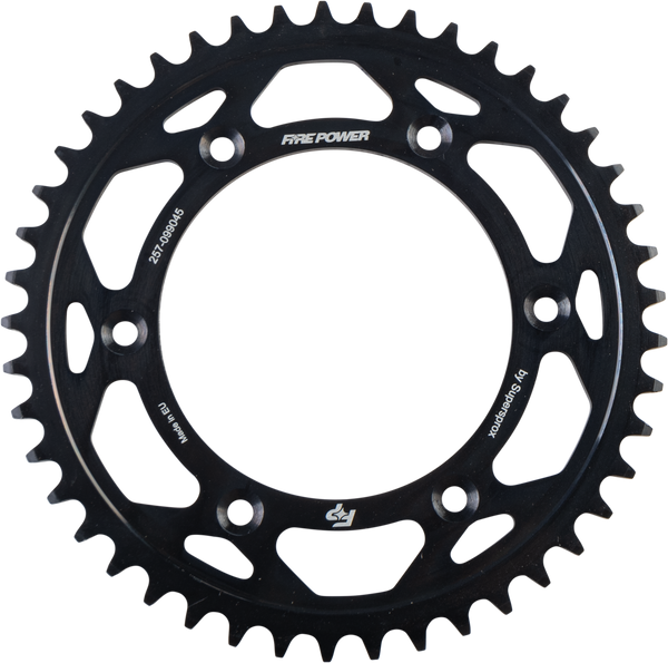 REAR SPROCKET STEEL 45T BLK