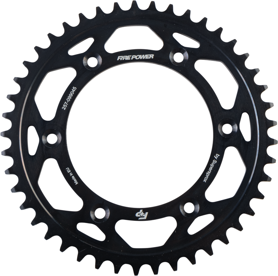 REAR SPROCKET STEEL 45T BLK