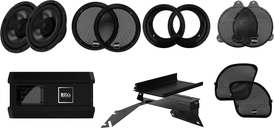FRONT AUDIO KIT `98-24 FLH FLTR | BHD3F