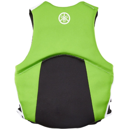 Yamaha Women's Neoprene 2-Buckle PFD - Black/Lime/White