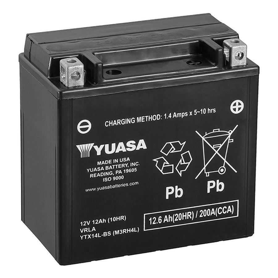 Yuasa Battery - YTX14L - AGM, Factory Activated*