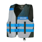 SEADOO UNISEX MOTION PFD - LIFE JACKET - BLUE GREY