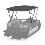 Double Bimini Top 18' for Switch Pontoon