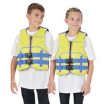 Sea-Doo Unisex Junior Freedom PFD/Life Jacket (55-88 lbs) - Hi-Vis Yellow