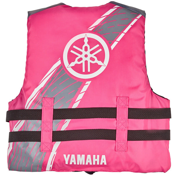 Yamaha 16V3B Value Nylon PFD - Youth - Pink/Gray
