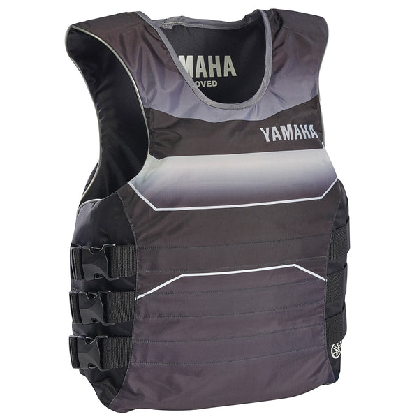 Yamaha 20VSE Nylon Side-Entry PFD - Adult - Black/Gray