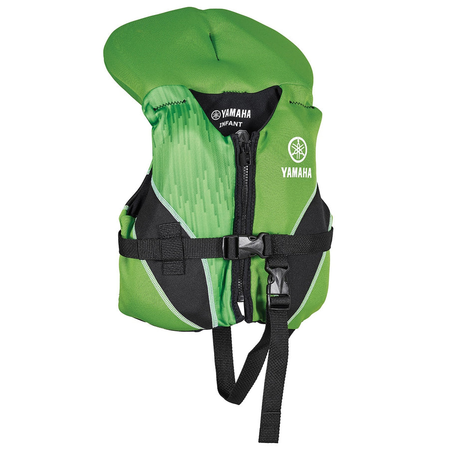 Yamaha 21VNE Neoprene 2-Buckle PFD - Infant - Green/Black