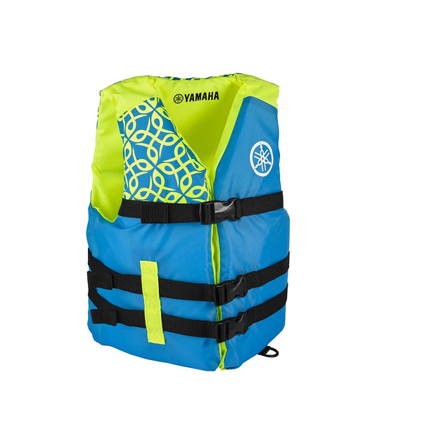 Yamaha 22V3B Value Nylon PFD - Youth - Yellow/Blue