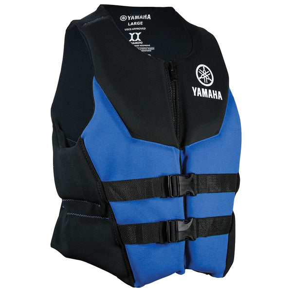 Yamaha Men's Neoprene 2-Buckle PFD - Blue